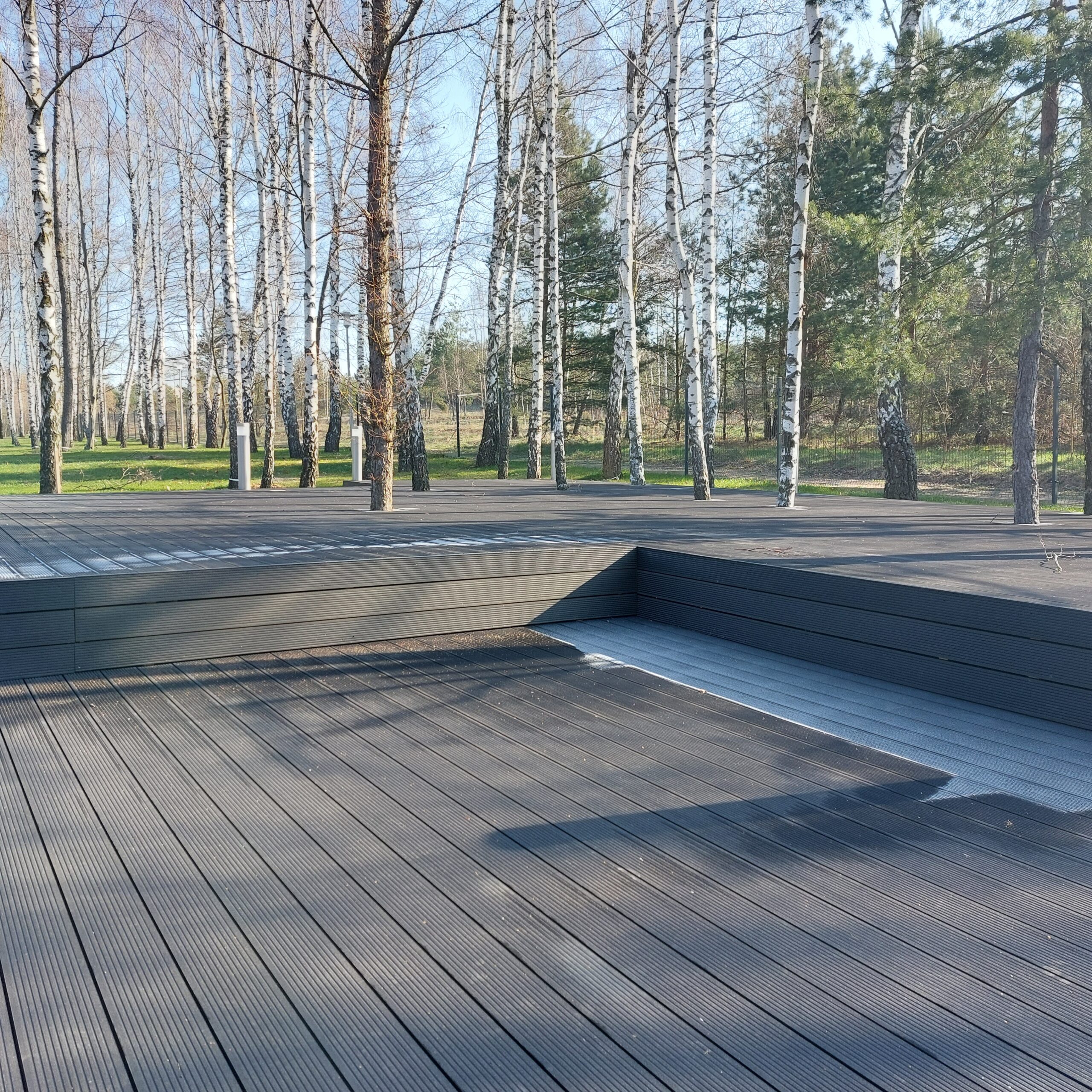 Taras kompozytowy pełna deska Warszawa