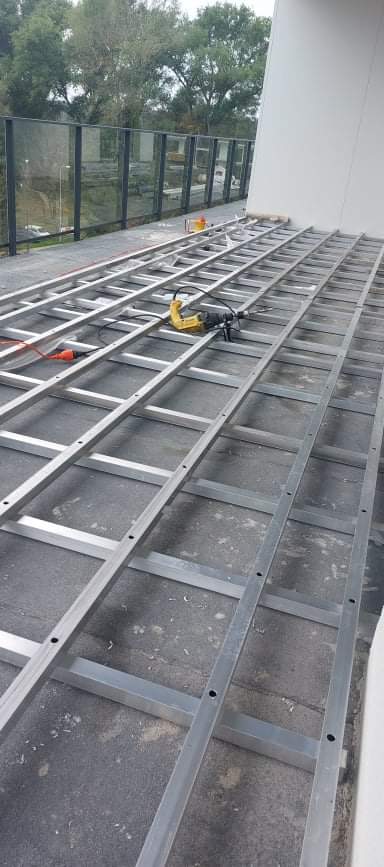 Podbudowy aluminiowe i stalowe pod tarasy i pomosty Warszawa